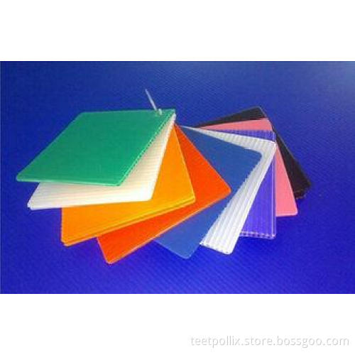 Custom Rigid PP Correx Floor Protection Sheets Advertising